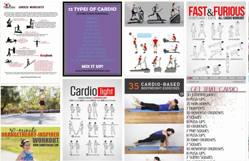 Cardio Training Workouts - Basic Types of Cardiovascular Exercises