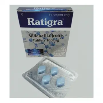 RATIGRA - 100MG - 4 FILM COATED TABLETS