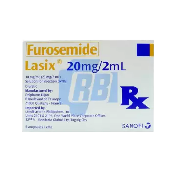 LASIX 2 MG - 5 AMPS. 20MG/2ML