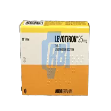 Levotiron 25 mcg - 25 MCG 50 TABLETS