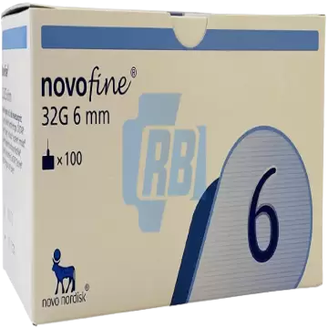 Novofine 6 mm - 100 X 6 MM