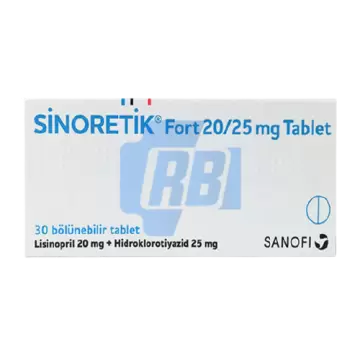 SINORETIK FORT - 20+25 MG