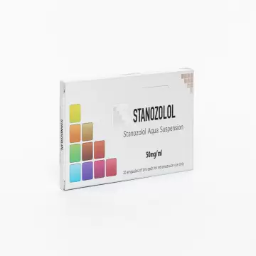 STANOZOLOL AQUA AMPS - 10 AMPS (1 ML - 50 MG/ML)