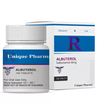 ALBUTEROL - 100 TABS (8MG/TAB)