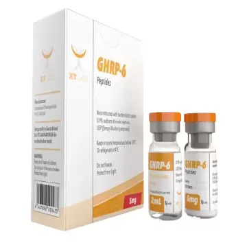 GHRP 6 w BAC WATER - 1 VIAL (5MG/VIAL)