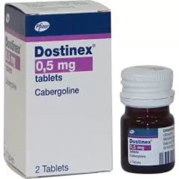 CABASER (DOSTINEX) - 2 TABS (0.5 MG/TAB)