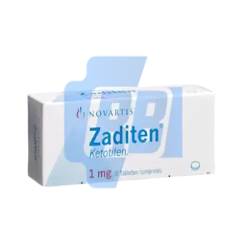 ZADITEN - KETOTIFEN - 30 TABS X 1 MG