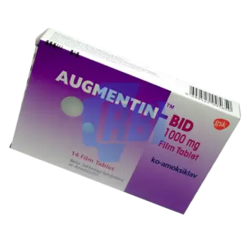 AUGMENTIN 1000 mg - 1 X 14 TABS (1000 MG/TAB)