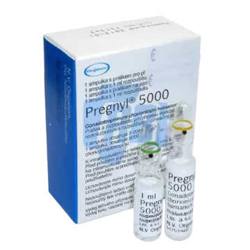 HCG Pregnyl 5000IU - 5000IU AMP & SOLUTION