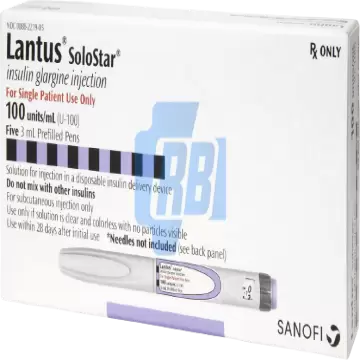 LANTUS SOLOSTAR 100 u/ml - 5 X 3 ML PENS 100 IU/ML