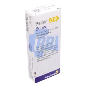 BELOC 50 mg - 1 X 20 TABS (50 MG/TAB)