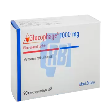 Glucophage 1000 - 100 TABS (1000 MG/TAB)